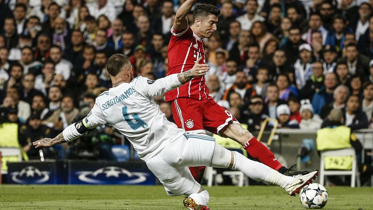 Robert Lewandowski und Sergio Ramos fallen im Viertelfinale der Champions League aus.