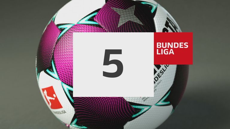 Top 5 unwahrscheinlichste Tore -  Die Bundesliga Match Facts powered by AWS