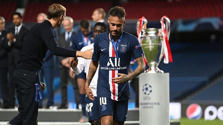 INTERNATIONALE TITEL VON PSG: 0 Titel - größter Erfolg: Einzug ins Finale der Champions League 2020