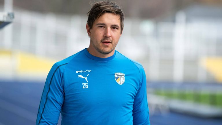 Kevin Pannewitz arbeitet jetzt als Straßenfeger.