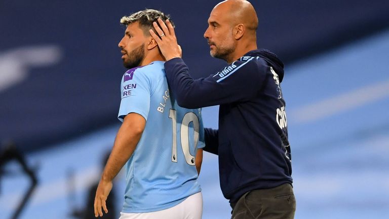 Manchester City: Trainer Pep Guardiola vor Kurzem gesagt, man wolle nach dem Abgang von Sergio Aguero keinen Stürmer verpflichten. Für Haaland könnten die Citizes aber eine Ausnahme machen.