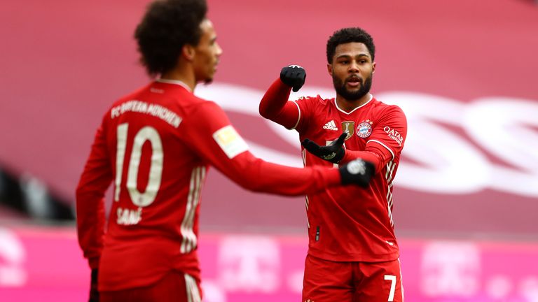 Platz 7 (geteilt): Serge Gnabry & Leroy Sane: 3