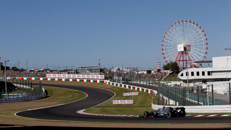 Formula 1 continues to run rounds at the Suzuka International Racing Course. 