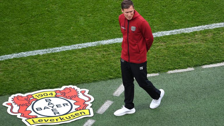 Bayer Leverkusen: Trainer 2020/21: Peter Bosz, danach Hannes Wolf; Trainer 2020/21: noch zu besetzen