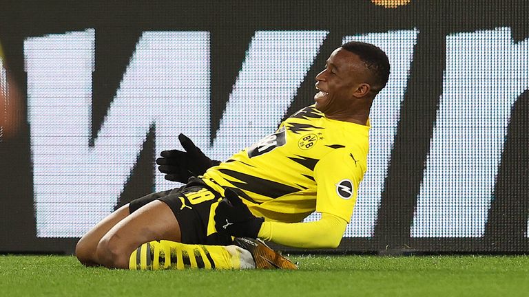 Youssoufa Moukoko (Borussia Dortmund): Mit seinem Treffer im Dezember gegen Union Berlin wurde der Stürmer jüngster Bundesliga-Torschütze jemals. Der 16-Jährige ließ zwei weitere Tore folgen.