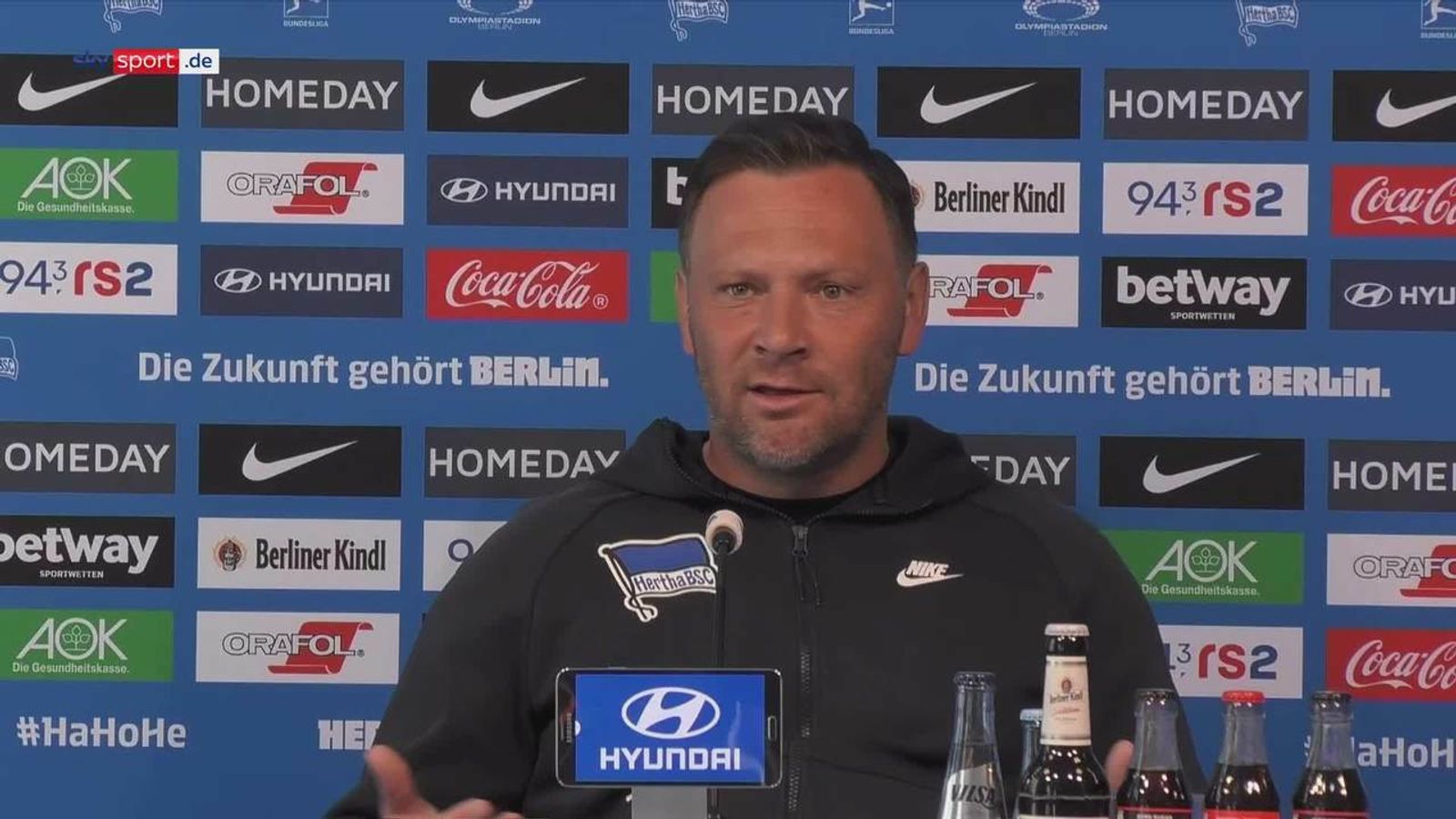 Hertha Video: Trainer Pal Dardai zur Thematik um Jens ...