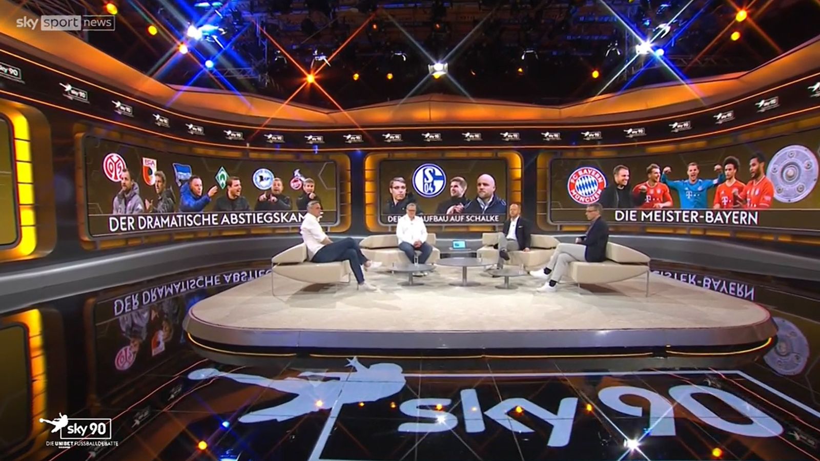 Sky90 Fußball-Talk im TV und Stream