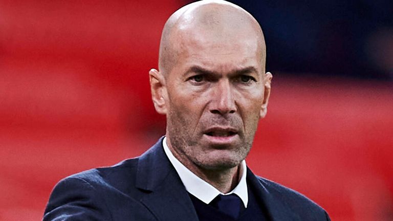 Real Madrid boss Zinedine Zidane (Getty)