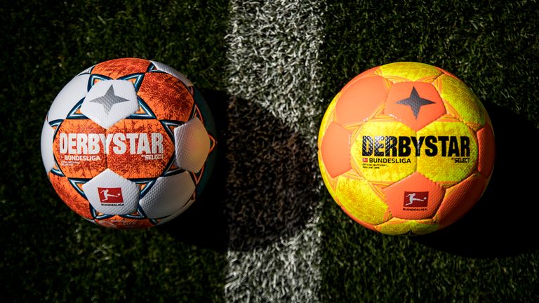 Sollte das Wetter mal nicht so mitspielen, kommt der orange-gelbe Ersatzball zum Einsatz. (Foto: Derbystar)