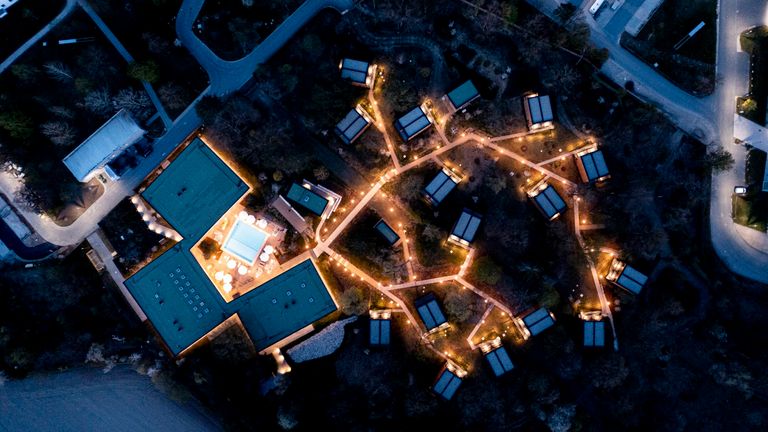 Das DFB-EM-Quartier aus der Vogelperspektive. (Foto: DFB)