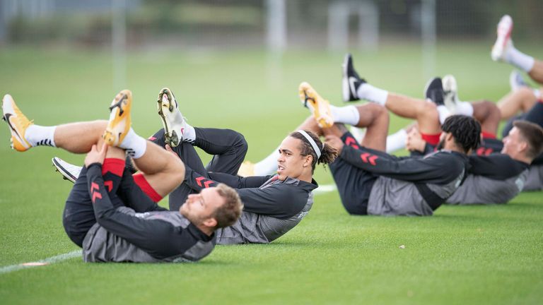 Dänemark Nationalmannschaft.