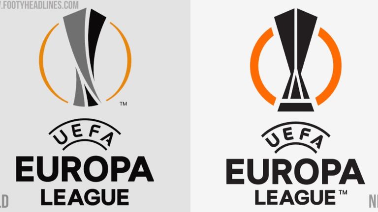 So soll das neue Logo der Europa League aussehen. (Quelle: https://www.footyheadlines.com/)