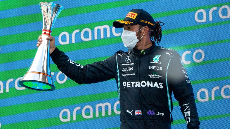 Lewis Hamilton von Mercedes.