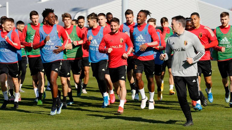 Belgien Nationalmannschaft.