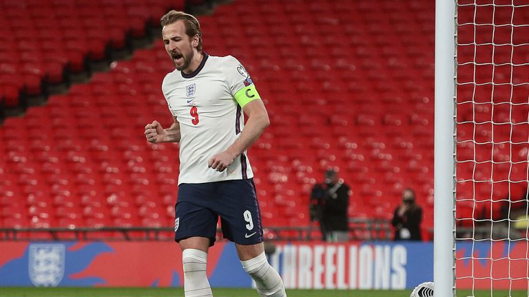 Harry Kane, Kapitän der englischen Nationalmannschaft.