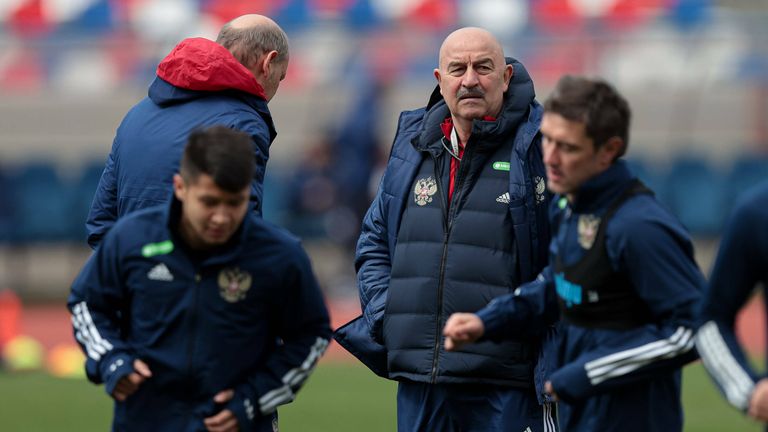 Russland Nationalmannschaft.
