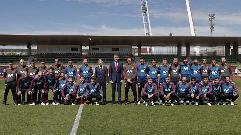 Spanien Nationalmannschaft.