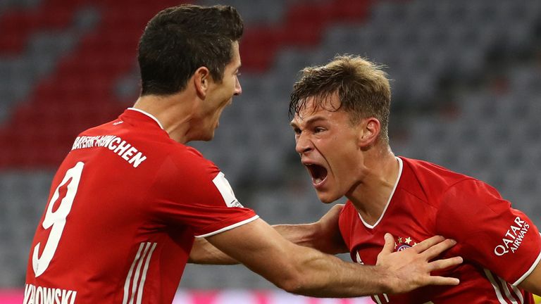 Robert Lewandowski und Joshua Kimmich gehören bei Lothar Matthäus und Didi Hamann zur Bundesliga-Elf der Saison.