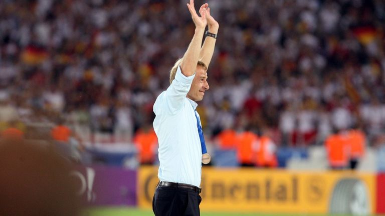 Jürgen Klinsmann: 2004-2006, holte die Bronzemedaille bei der WM 2006 im eigenen Land