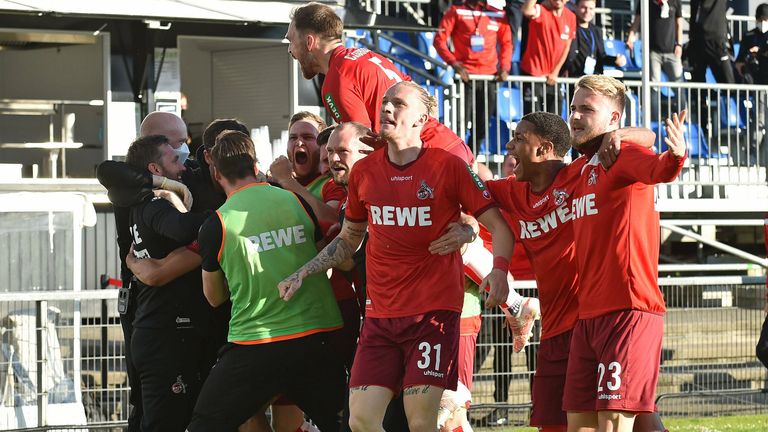 Pure Ekstase bei den Profis vom "Effzeh".