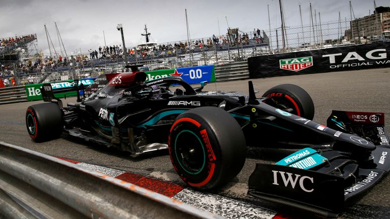Lewis Hamilton erlebt im Qualifying zum GP von Monaco einen Rückschlag im WM-Kampf. 