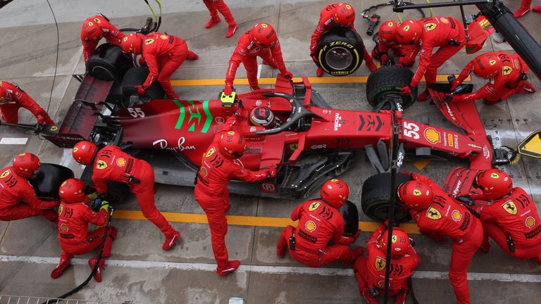 10 ° puesto: Ferrari (Carlos Sainz)