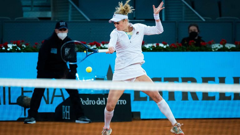 Laura Siegemund ist beim WTA-Turnier in Madrid in der zweiten Runde gescheitert.