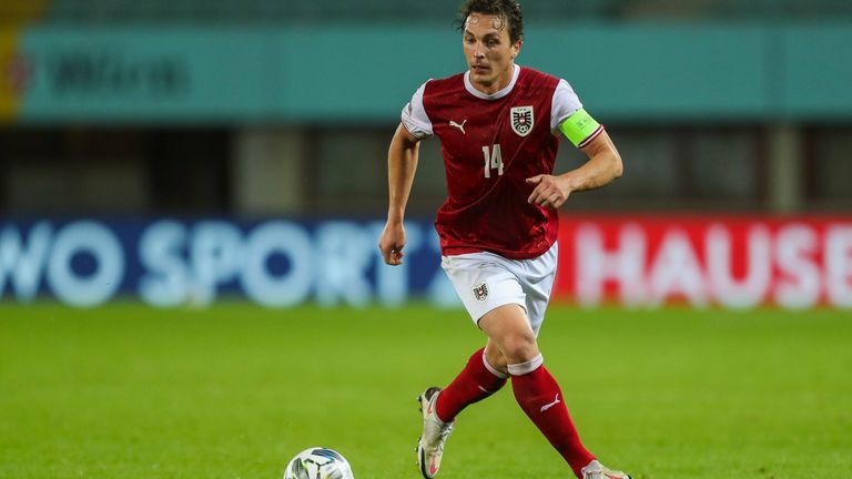 Julian Baumgartlinger, Kapitän der österreichischen Nationalmannschaft.