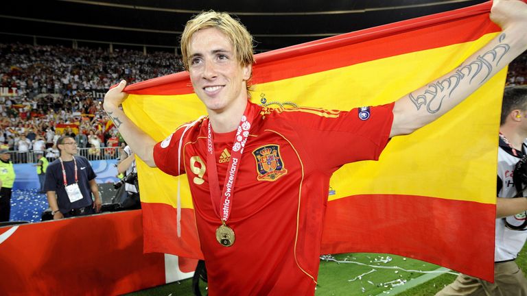 Platz 14 (geteilt): Fernando Torres - 5 Tore bei 13 Einsätzen (3 EM-Teilnahmen)