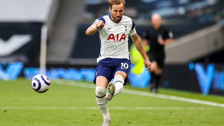 Platz 9 (geteilt): HARRY KANE (Tottenham Hotspur). 22 Tore - 44 Punkte