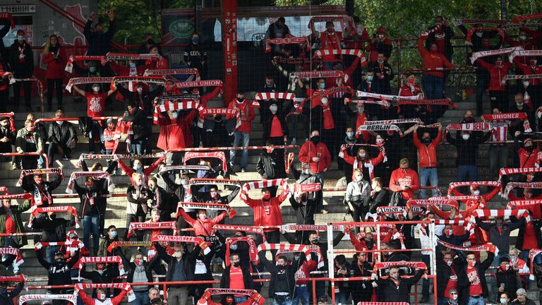 Union Berlin hofft, am letzten Spieltag Fans ins Stadion lassen zu können.