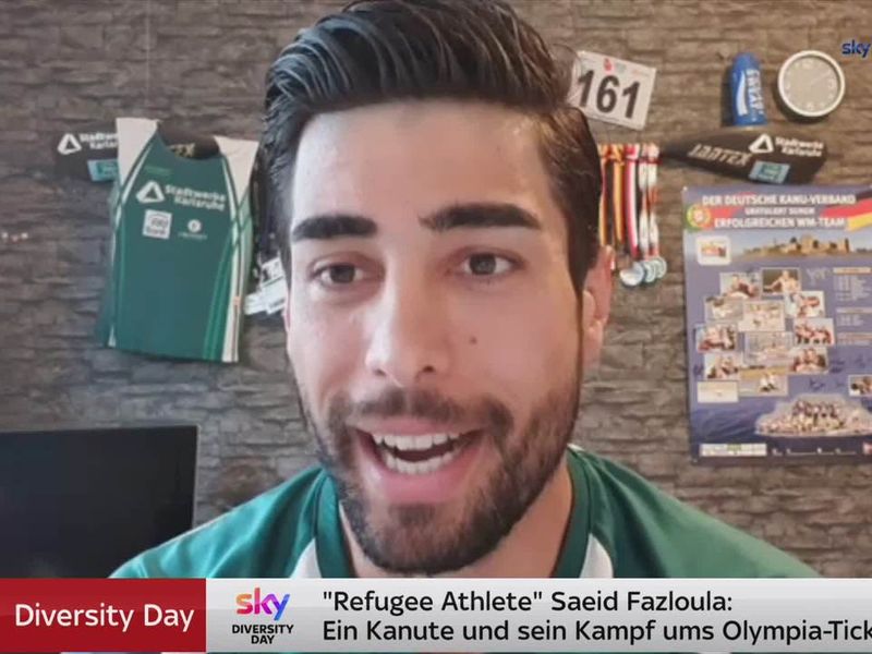 Video Kanute Saeid Fazloula Und Sein Kampf Ums Olympia Ticket Mehr Sport News Sky Sport