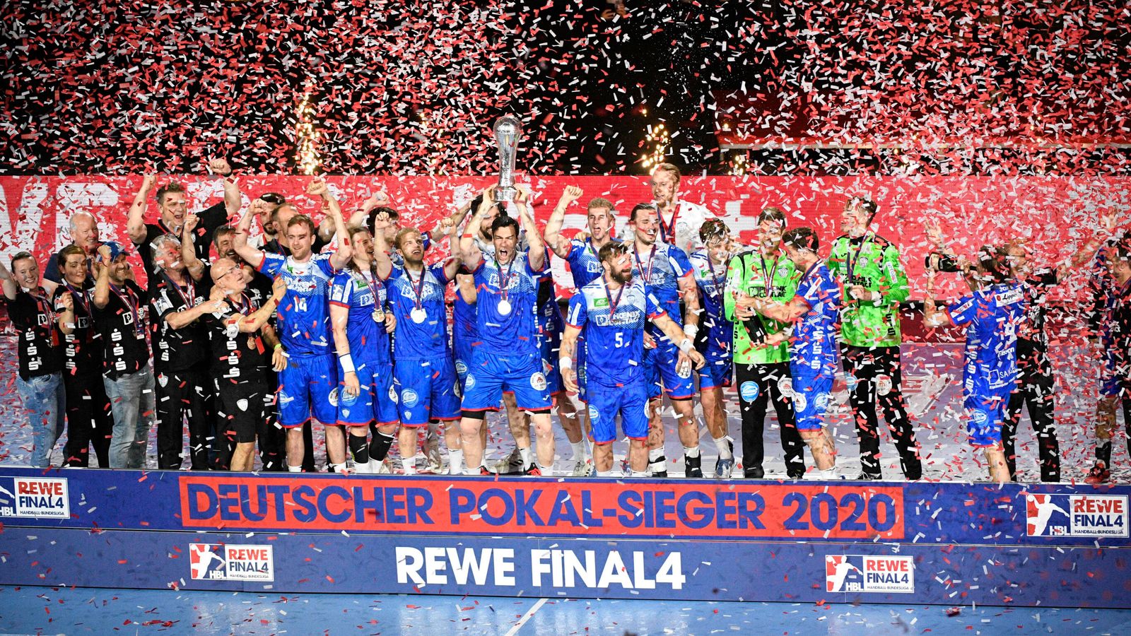 Handball News Lemgo gewinnt Finale gegen Melsungen und ist DHB-Pokalsieger Handball News Sky Sport