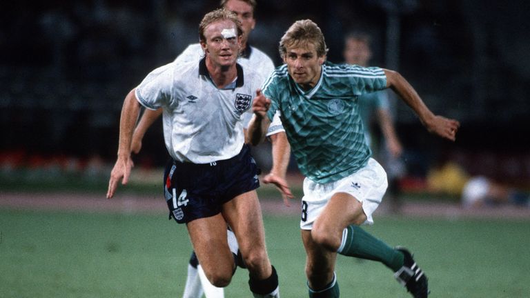 1990 in Italien, Vorrunde: England - Deutschland 4:3