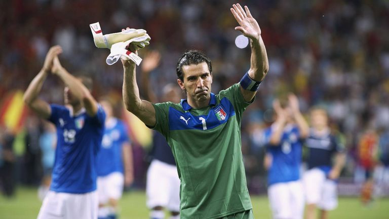 Platz 3: Gianluigi Buffon (Italien): 17 EM-Spiele