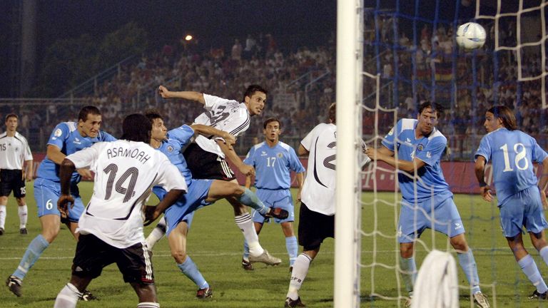 6. September 2006: 13:0 gegen San Marino. Ein Schützenfest und der höchste Sieg in der Ära Löw, insgesamt der zweithöchste Sieg.