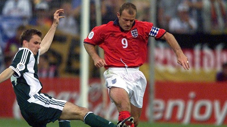 2000 in Belgien/Niederlande, Vorrunde: England - Deutschland 1:0 (0:0)