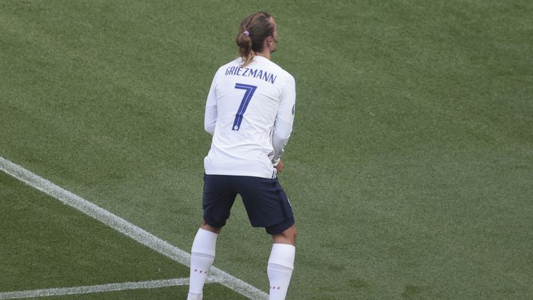 Antoine Griezmann traf gegen Ungarn zum 1:1.