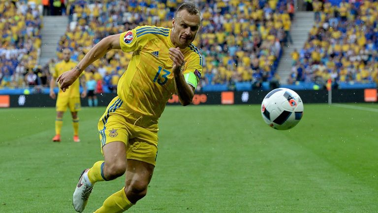 ABWEHR: Viacheslav Shevchuk (Ukraine) – 37 Jahre und 34 Tage alt bei der EM 2016 im Spiel gegen Nordirland (16. Juni 2016).