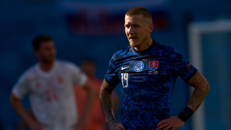3. Spieltag: Slowakei - Spanien, 0:5 Juraj Kucka (71. Minute)