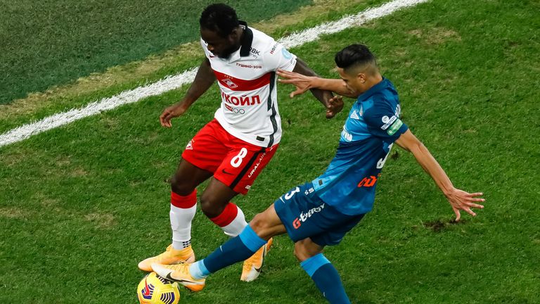 Victor Moses: Der Nigerianer war zuletzt an Spartak Moskau ausgeliehen und wird fest dorthin für eine Ablöse von fünf Millionen Euro wechseln.