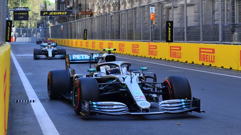 SCHNELLSTE RENNRUNDE: Valtteri Bottas fährt die Runde beim Qualifying im Jahr 2019 in 1:40.495 Minuten. Damit stellte der Finne vor zwei Jahren einen neuen Rekord auf.