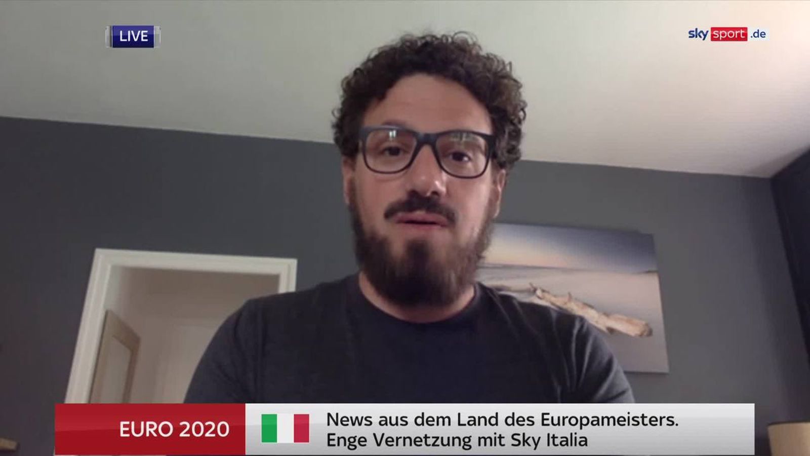 Fußball Video Sky Italia Reporter So hat Mancini Italien zum