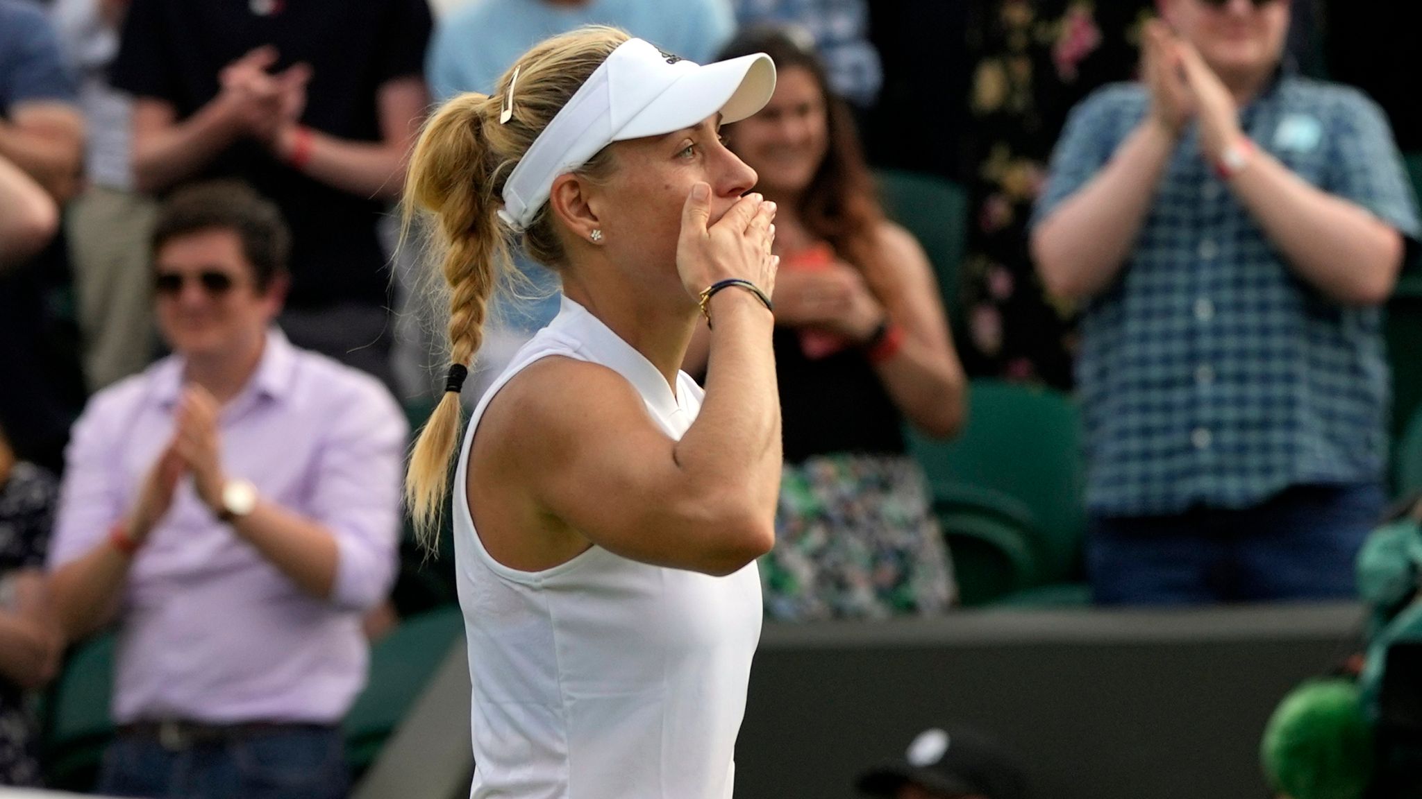 Tennis News: Angelique Kerber ist in Wimbledon auf einer ...