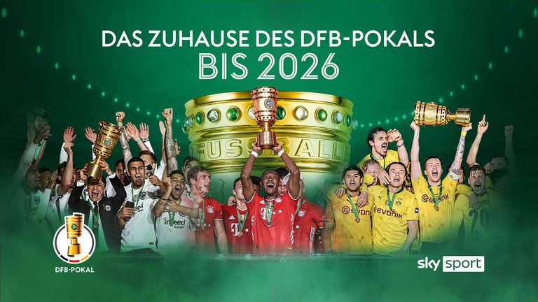Sky bleibt bis 2026 das Zuhause des DFB-Pokals.