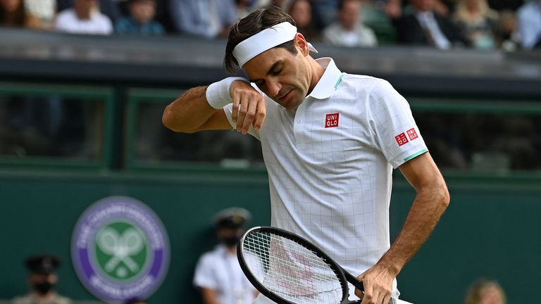 Roger Federer scheitert im Viertelfinale von Wimbledon.