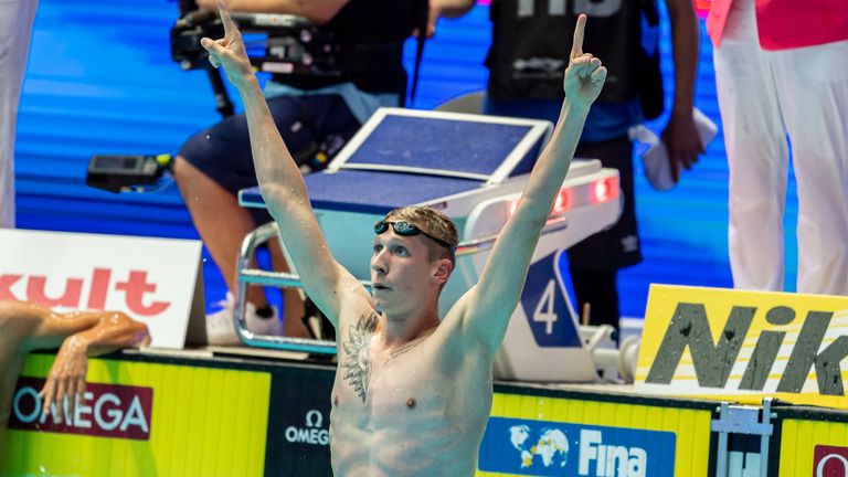 Florian Wellbrock peilt bei Olympia eine Medaille an.