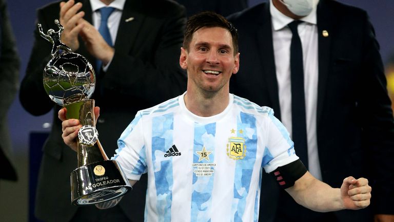 Lionel Messi hat sich mit Argentinien den Titel in der Copa America geholt. 