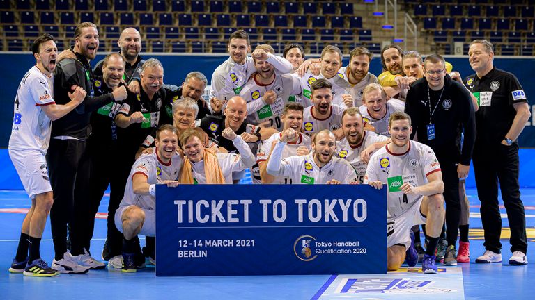 Die Handballer buchten das Olympia-Turnier im März.