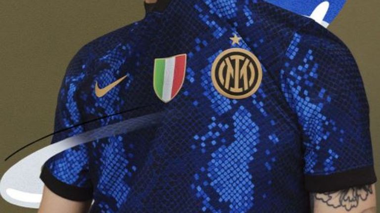 Das neue Heimtrikot von Inter Mailand für die Saison 2021/22 (Quelle: store.inter.it).